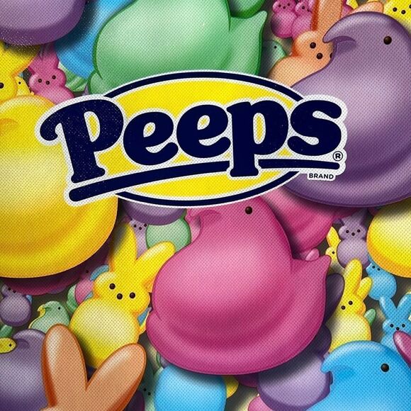 Peeps Multicolor Large Shopping Tote Bag - Picture 9 of 13